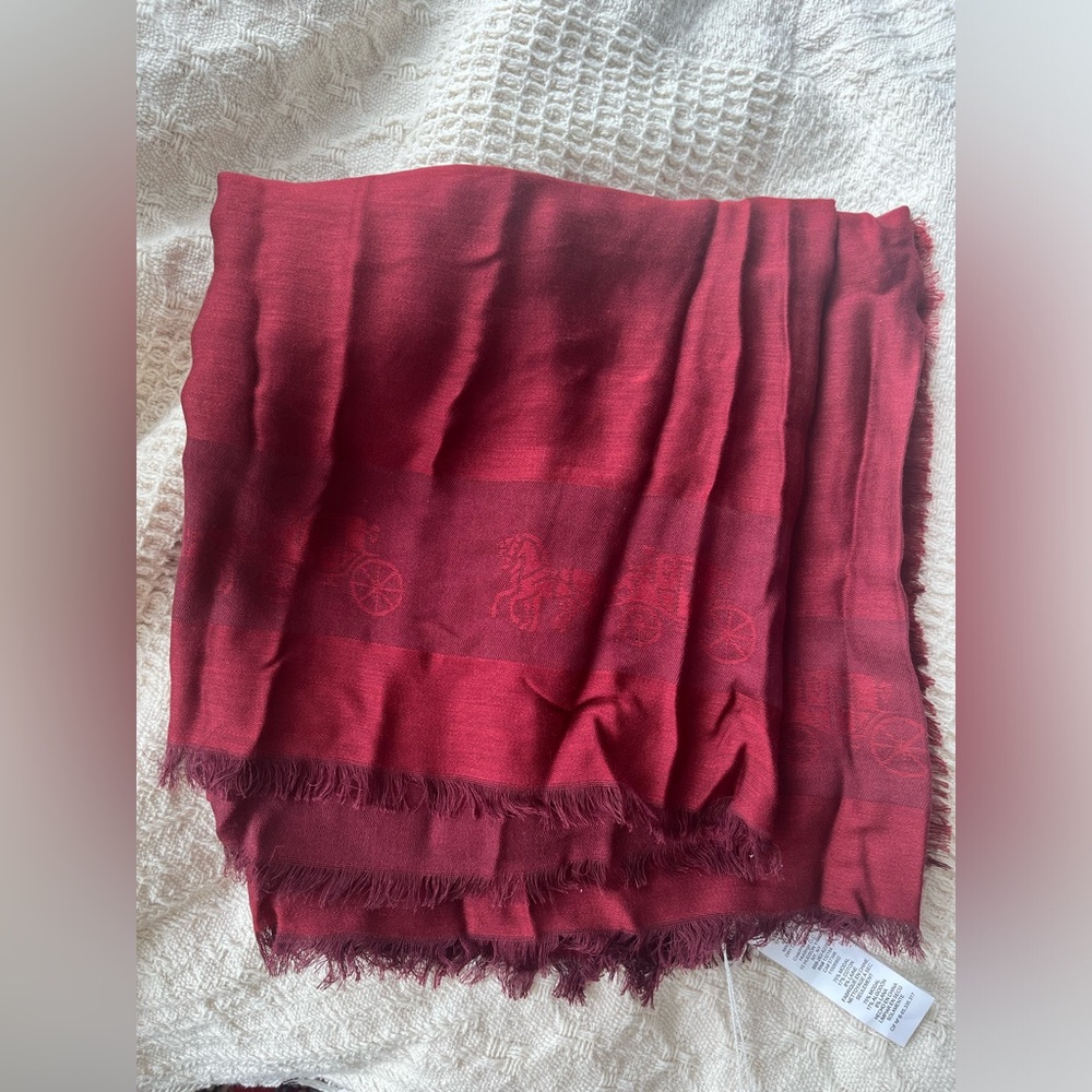 Coach scarf